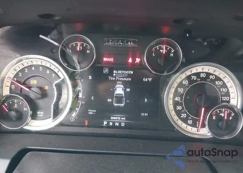 2014 Ram 1500 Big Horn из США, поврежденный, VIN 1C6RR7GTXES263038